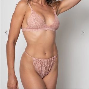 We are HAH Chase Me Down Panty in Rose, unworn (S)